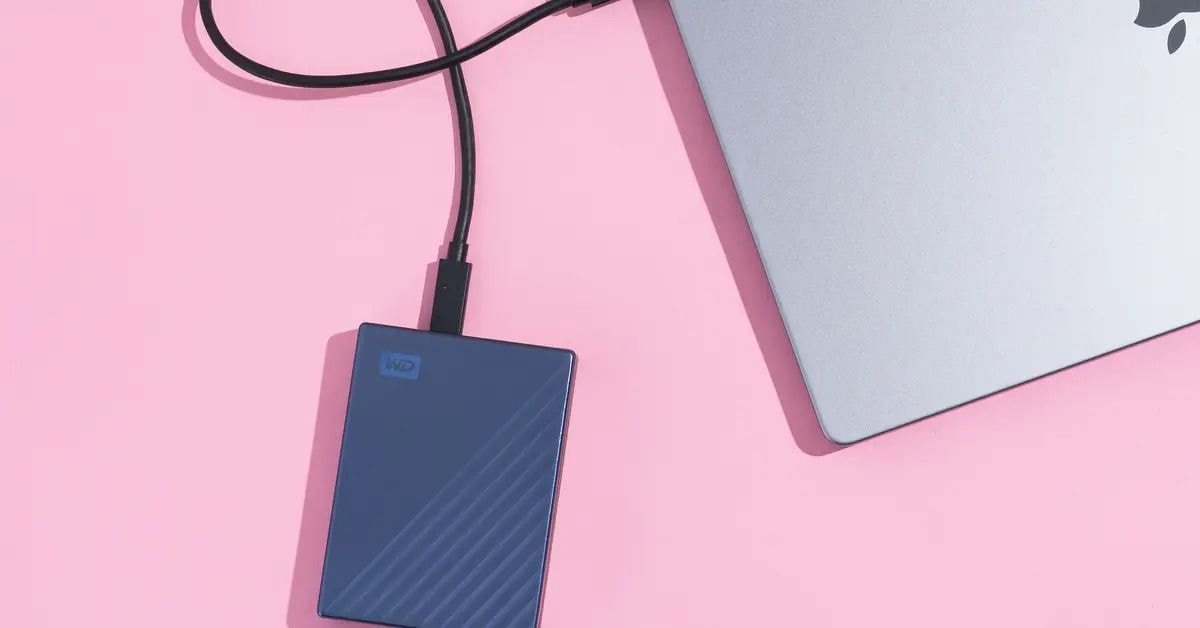 an external hard disk cable
