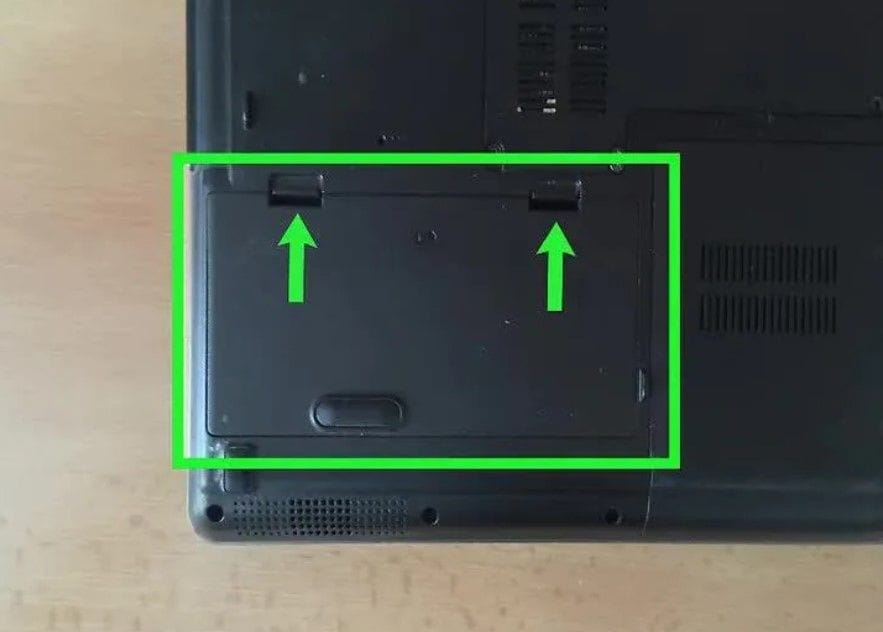 remove laptop battery