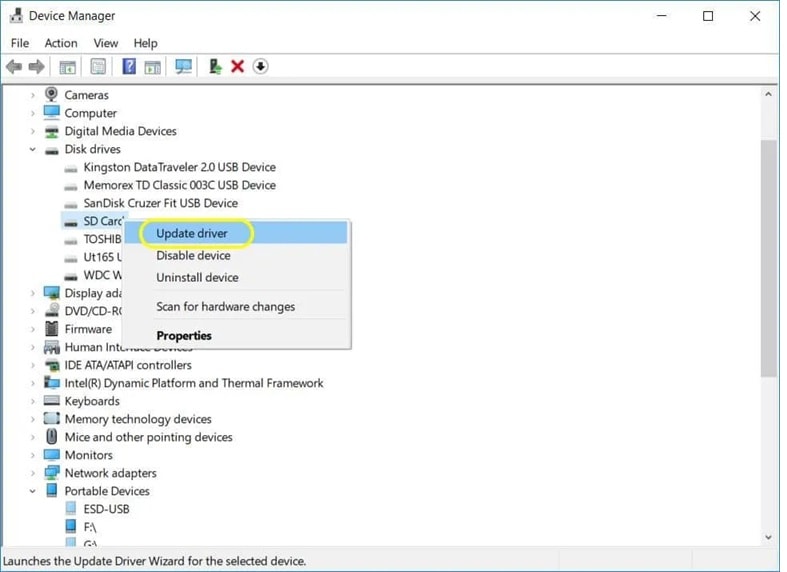 update driver 